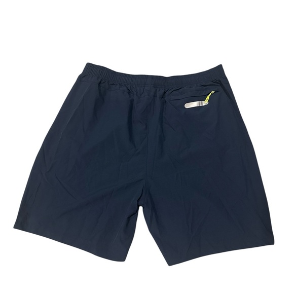 New Northyard Men's Navy Athletic Shorts - Picture 2 of 4